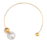 Metallic Beaded Necklace