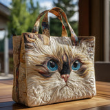 Handmade Bag | White Cat