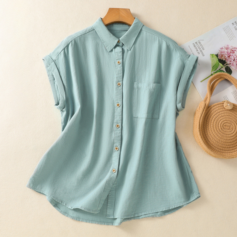 Aurelie Lino Blouse