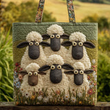 Handcrafted Handbag | Five Little Lambs