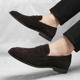 Marco Suede Pinigų Loaferiai