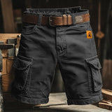 Cazel | Short cargo rétro à poches multiples