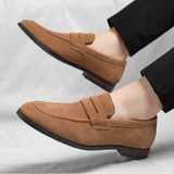Marco Suede Pinigų Loaferiai