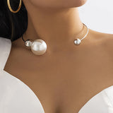 Metallic Beaded Necklace