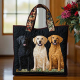Handmade Bag | Three Labradors