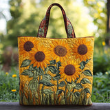 Handcrafted Sunflower Bag