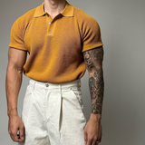 Hudson vafliniai polo marškinėliai