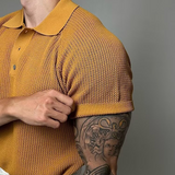 Hudson vafliniai polo marškinėliai
