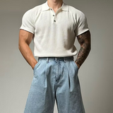 Hudson vafliniai polo marškinėliai