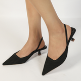 Donella Megztos Slingback Kulniukai