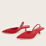 Donella Megztos Slingback Kulniukai