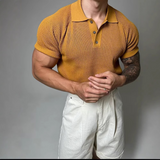 Hudson vafliniai polo marškinėliai