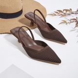 Donella Megztos Slingback Kulniukai
