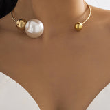 Metallic Beaded Necklace