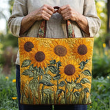 Handcrafted Sunflower Bag