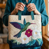 Handmade Bag | Hummingbird and Flowers
