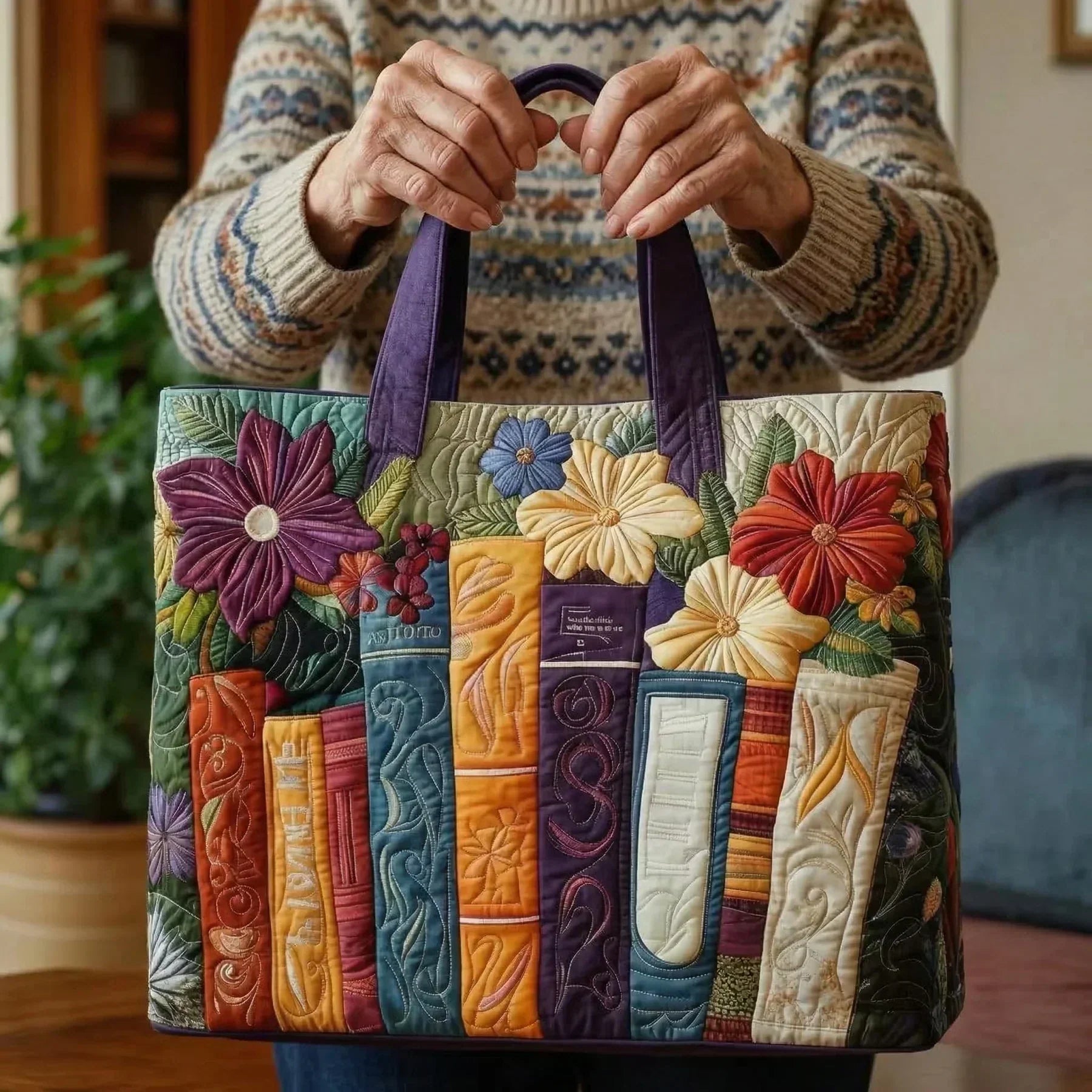 Handmade Bag for Book Lovers