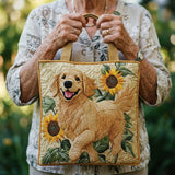 Handcrafted Bag | Golden Retriever Design