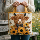 Handcrafted Handbag | Mountain Cow Design
