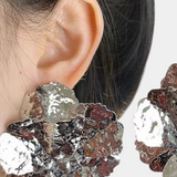 Glittering Star-Shaped Earrings