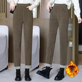 🔥 50% DE RÉDUCTION! 💫 PANTALON CHAUD FEMME - Taille Haute & Doublure Polaire, Confort Optimal pour L'Hiver, Idéal pour Sport et Loisirs ❄️👖