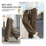 📢📢58 % de réduction !! ⏰Pantalon ample à cordon et poches pour homme