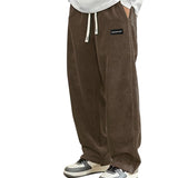 📢📢58 % de réduction !! ⏰Pantalon ample à cordon et poches pour homme