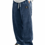 📢📢58 % de réduction !! ⏰Pantalon ample à cordon et poches pour homme