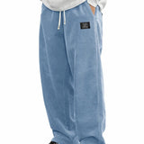 📢📢58 % de réduction !! ⏰Pantalon ample à cordon et poches pour homme